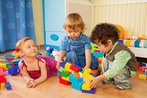 Children will learn and play at our daycare facilities.