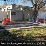 Pre-k students will love our playground.