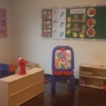 Your kids will love the activities in the 2 year old playroom.